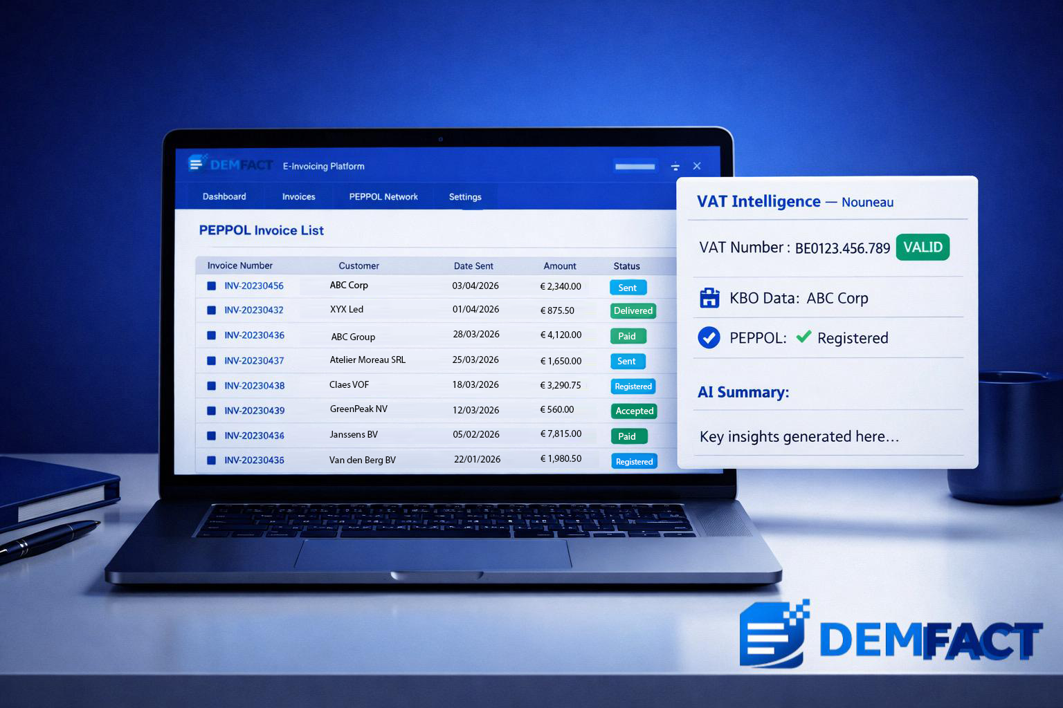 DEMFACT VAT Intelligence Tool